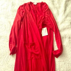 LulaRoe Red XL Sarah NWT